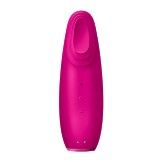Masażer do oczu Cool & Warm 6w1 Geske z Aplikacją (magenta) - 6