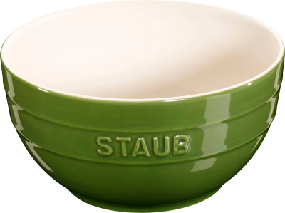  Staub round bowl - Green, 17 cm