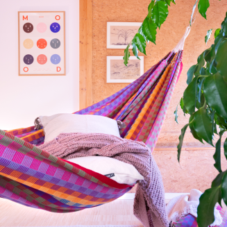  La Siesta Flora flowers kingsize hammock - 2