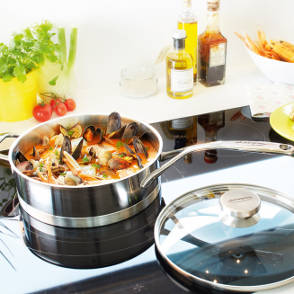  Deep frying pan with 2 handles Demeyere Atlantis 7 - 28 cm - 7