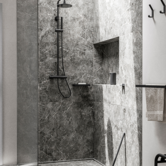 Zone Denmark Rim Black Bathroom Squeegee 30 cm - 4