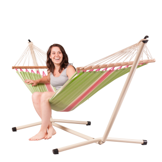  La Siesta Fruta kiwi single hammock - 8