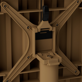 Stolik ogrodowy Fatboy Fred's Square Bistro Table Mochaccino - 6