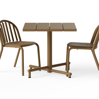 Stolik ogrodowy Fatboy Fred's Square Bistro Table Mochaccino - 8