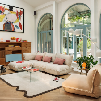 Sofa Fatboy Sumo Medium Boucle Creme - 10