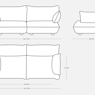 Sofa Fatboy Sumo Medium Boucle Creme - 6