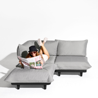 Sofa ogrodowa Fatboy Paletti Set Medium Royal Wolf Grey - 3