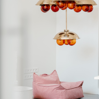  Wigiwama Beanbag Chair Pink Mousse - 4