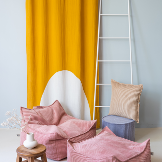  Wigiwama Beanbag Chair Pink Mousse - 10