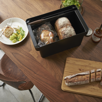  Yamazaki Tower black bread bag with knife pocket - 7