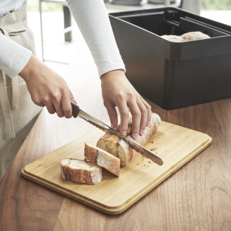  Yamazaki Tower black bread bag with knife pocket - 9