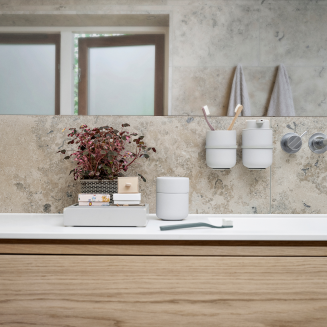  Zone Denmark Ume Soft Grey Cosmetic Container - 5