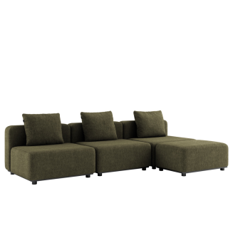 Sofa ogrodowa SACKit Cobana Lounge Sofa 4 Seater Kirra Olive - 3