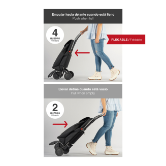 Wózek zakupowy Rolser I-Max MF 4L Oxid - 8