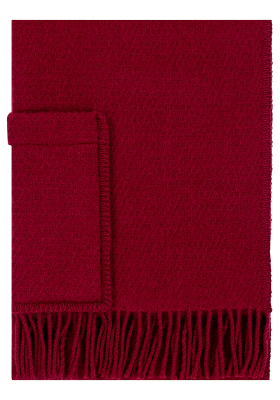  Lapuan Kankurit UNI scarf with pockets dark red 60x170 cm