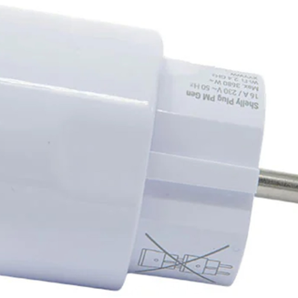 Inteligentne gniazdko 13A Shelly Plug PM Gen3 Matter biały - 3