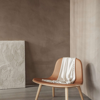 Eva Solo Yuuga Lounge nature oak & cognac leather armchair - 5