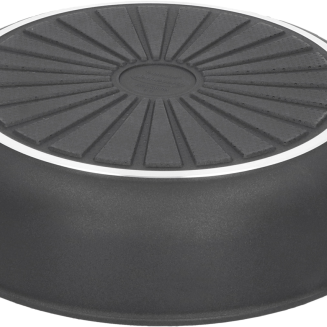  Deep titanium frying pan with 2 handles and lid Demeyere Alu Pro 5 - 28 cm - 4