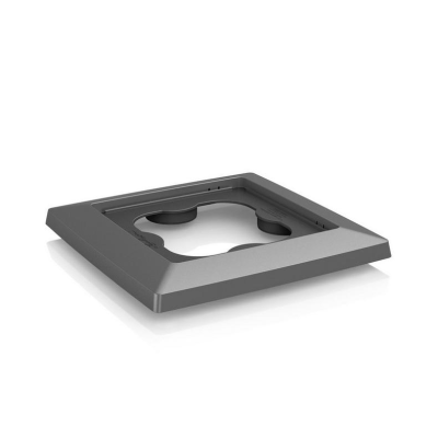  Base for Lechuza Cubico 30 flower pots, anthracite metallic