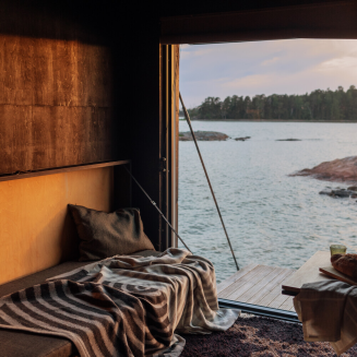 Koc Lapuan Kankurit METSALAMPI white-grey-black 130x200 cm - 2