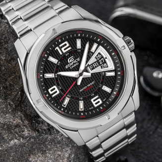 Zegarek Męski CASIO EDIFICE EF-129D-1AVEF + BOX - 4