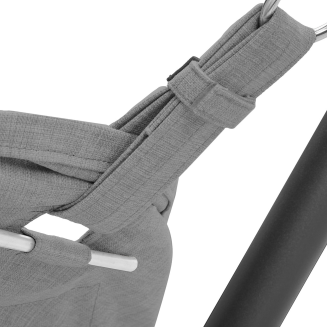  Fatboy Headdemock Superb Rock Gray hammock with black stand - 2