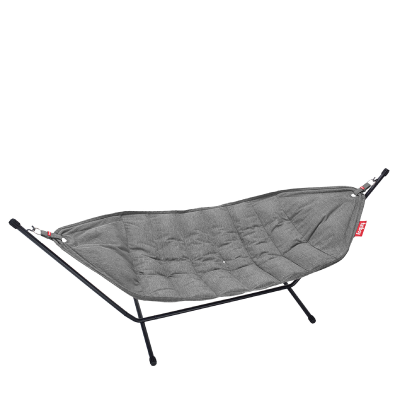  Fatboy Headdemock Superb Rock Gray hammock with black stand