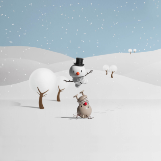 Figurine Hoptimist Reindeer Bumble S Latter - 3