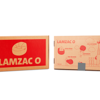  Fatboy Lamzac O 3.0 Steel Gray inflatable chair - 6