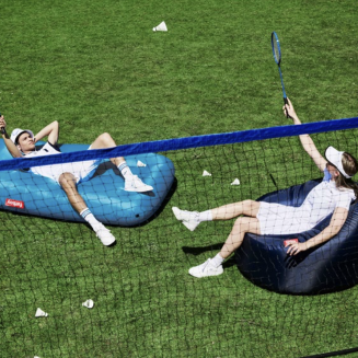  Fatboy Lamzac O 3.0 Steel Gray inflatable chair - 5