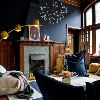 Koc Fatboy Colour Blend Blanket Rhubarb 130x185 cm - 5