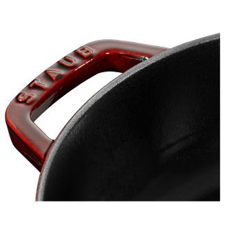 Deep stewing pan with lid Staub - 24 cm, Grenadine - 5