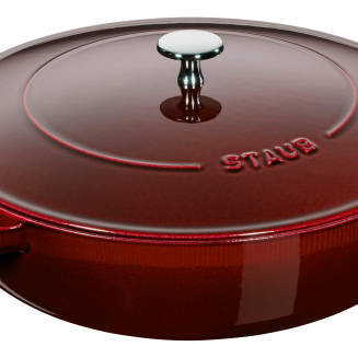 Deep stewing pan with lid Staub - 24 cm, Grenadine - 2
