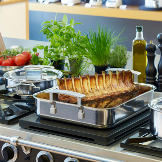  Baking tray with rack Demeyere Industry 5 - 40 cm - 4