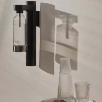 Saturator do wody Stelton Brus Black ścienny - 2