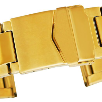 Bransoleta regulowana Złota PVD 22 mm 676G-22 - 2