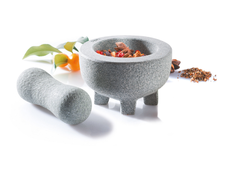 Gefu CRUNCHY granite mortar 10 cm