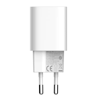 Ładowarka sieciowa LDNIO A2318M 20W USB-A+USB-C +kabel USB-C-Lightning - 2