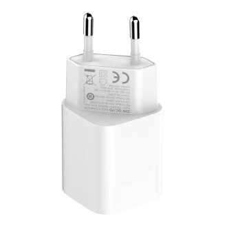Ładowarka sieciowa LDNIO A2318M 20W USB-A+USB-C +kabel USB-C-Lightning - 3