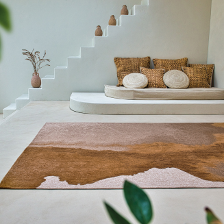  Louis de Poortere Meditation Lagoon Chestnut rug - 7