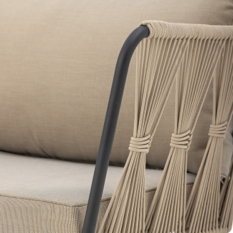  Bloomingville Pavone Brown garden chair - 2