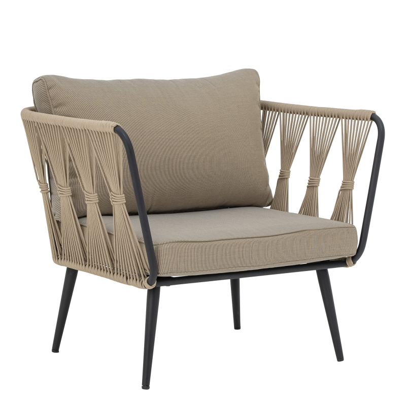  Bloomingville Pavone Brown garden chair
