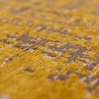  Louis de Poortere Mad Men Griff liberty gold round carpet - 5