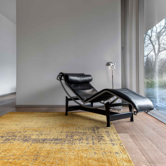  Louis de Poortere Mad Men Griff liberty gold round carpet - 8