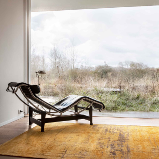  Louis de Poortere Mad Men Griff liberty gold round carpet - 9