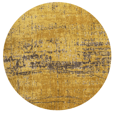  Louis de Poortere Mad Men Griff liberty gold round carpet