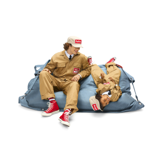  Fatboy Buggle-Up Jeans Light Blue pouffe 185x137 cm - 4