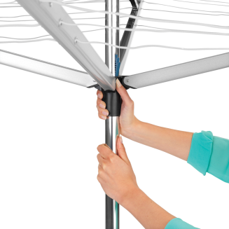  Brabantia Topspinner 60m gray rotary garden dryer - 7