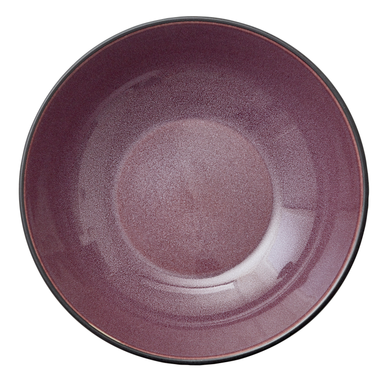 Bitz Blac Lilac pasta plate 20 cm