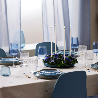  Bitz Kusintha Blue plate 25 cm - 3